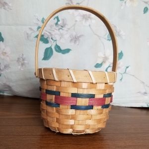 Vintage Woven Wicker Basket